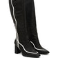 AJI Black Tall Boot